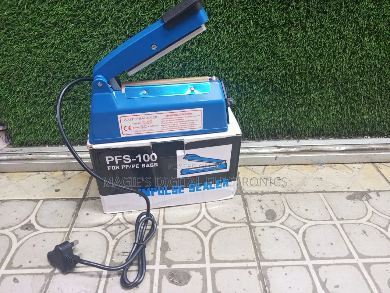Highly Noted 100mm Impulse Sealer Plastic