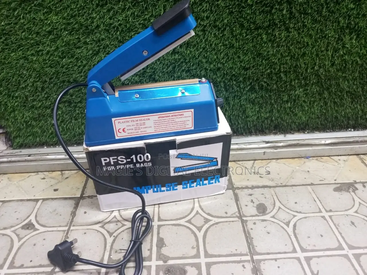 High Standard 100mm Impulse Sealer Plastic