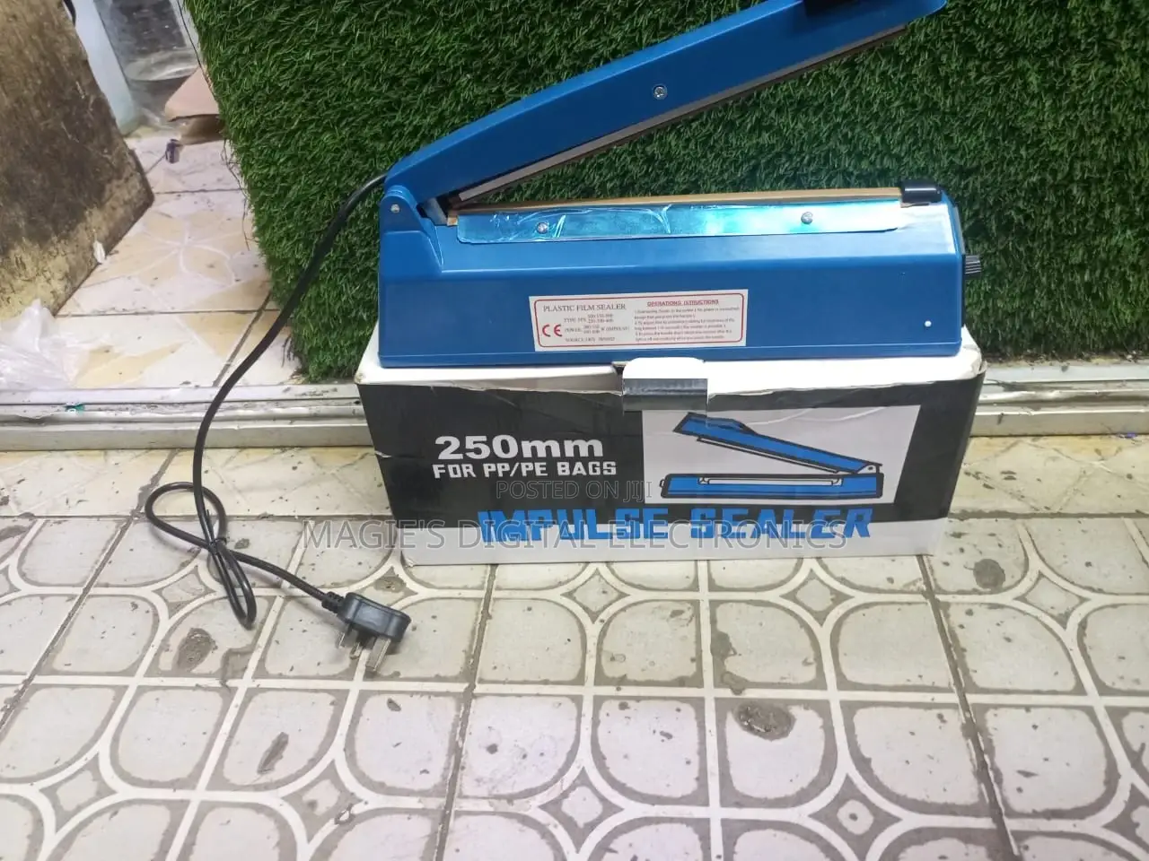 Highly Certified 250mm Impulse Sealer Plastic