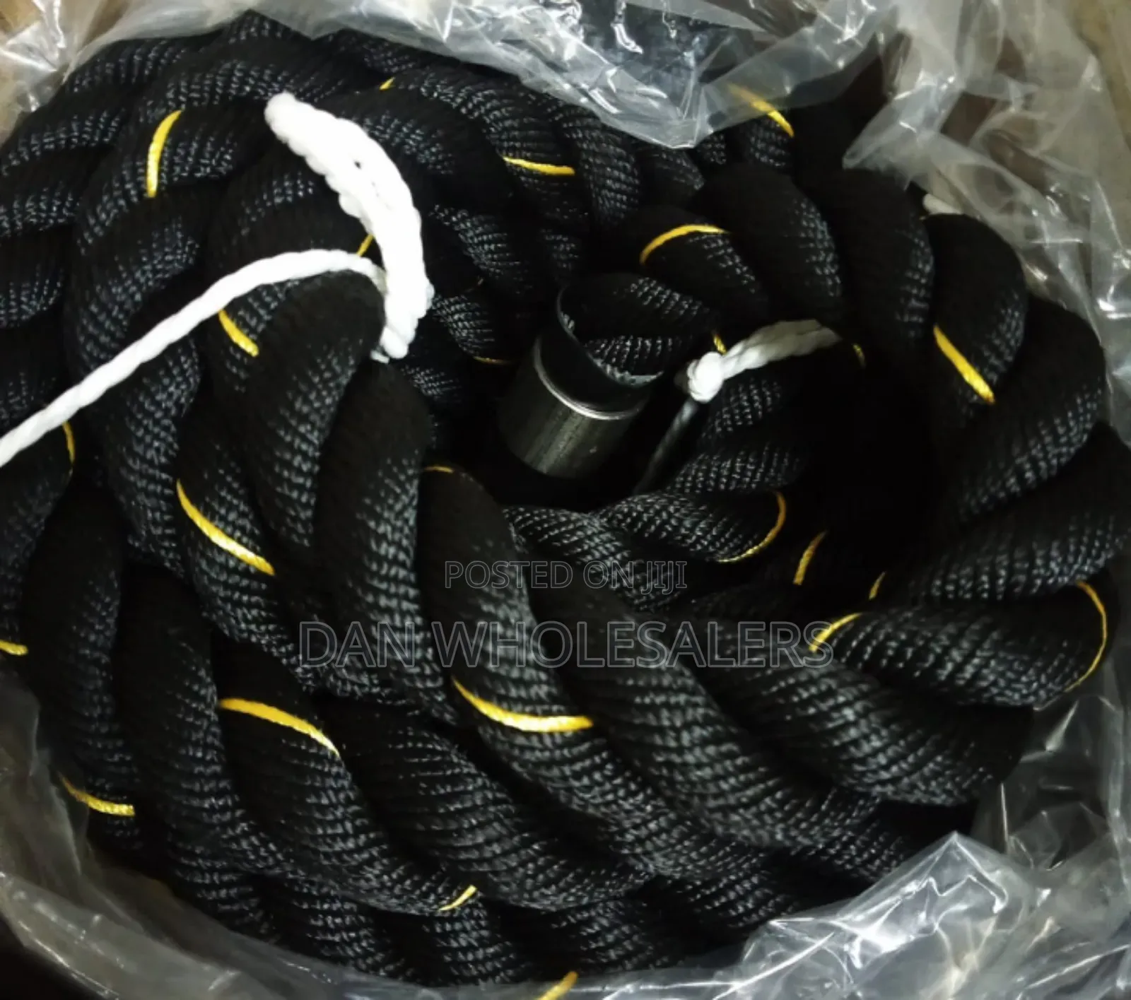 Battle Rope Small
38mm Thickness
15m Length
12 KGS Weight