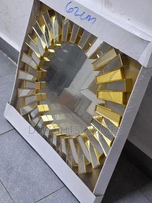 Sunburst Luxury Wall Decor Mirror-Tt
