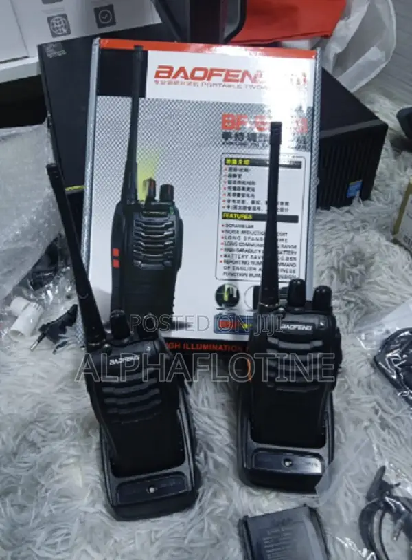Broadband Baofeng Bf-888s Walkie-Talkie (Pair)