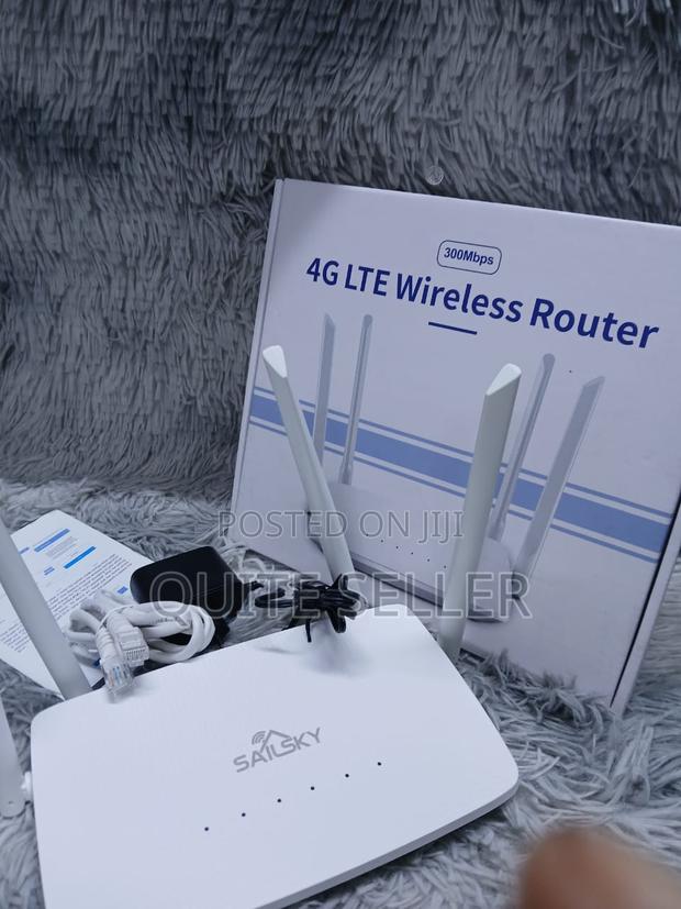 4g Lte Wirwless Router 300mbps 2lan Simcard Router
