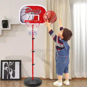 Kids’ Basketball Game Set With Stand and Accessories