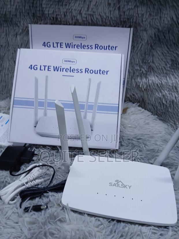 Safaricom, Airtel, Telcom 4g Simcard Lte Wireless Router - main view