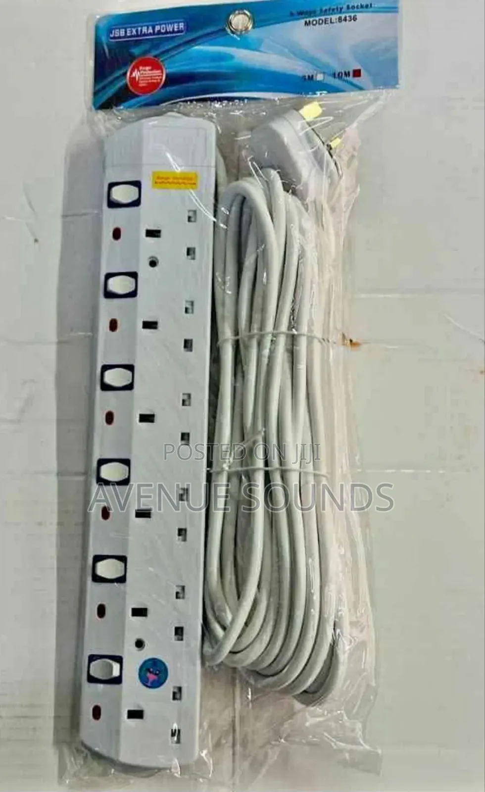 10m Power Extension With Serge Protector