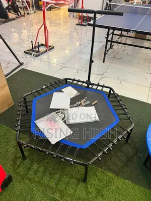 Safe Fun Mini Trampoline With Stand