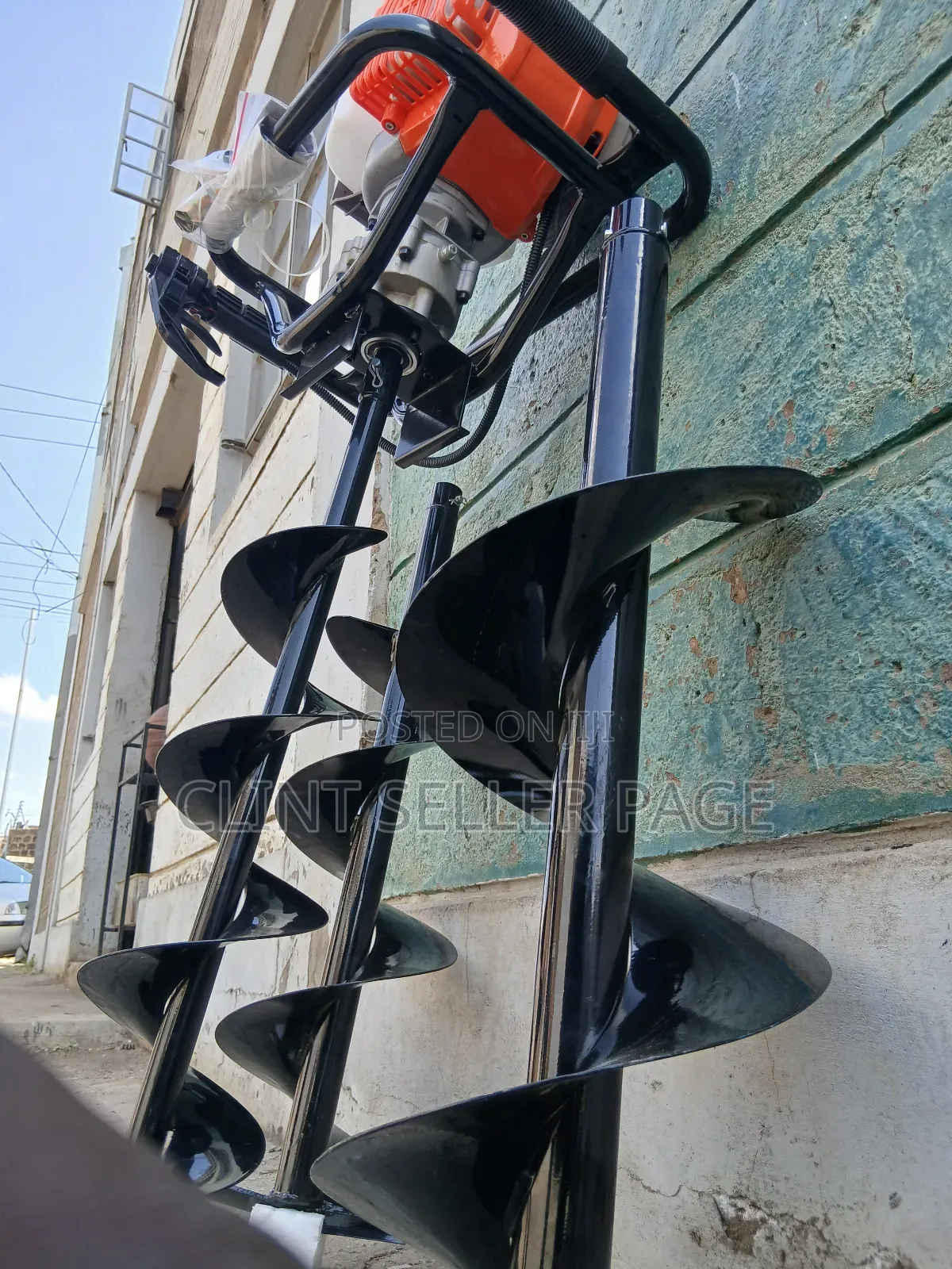 Garden Auger Machine