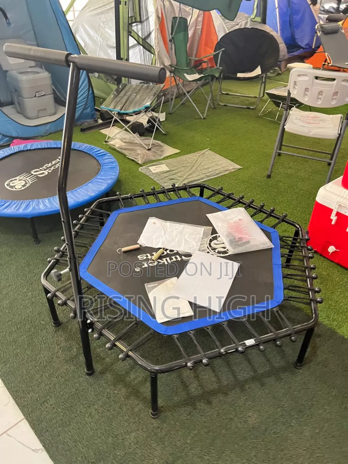 Indoor Trampoline With Foldable Stand