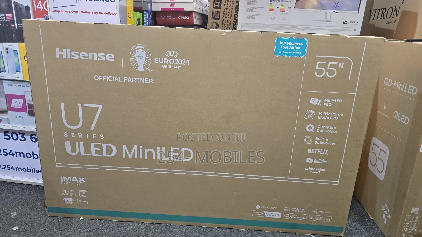 Hisense 55 Inch Tv Uled Smart 55u7nken