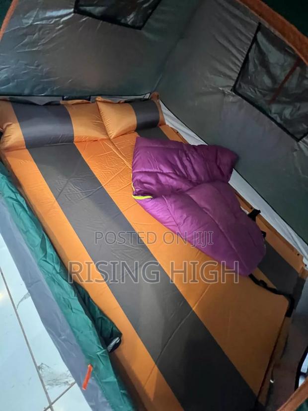 Double Inflatable Mattress for Home Travel - main view