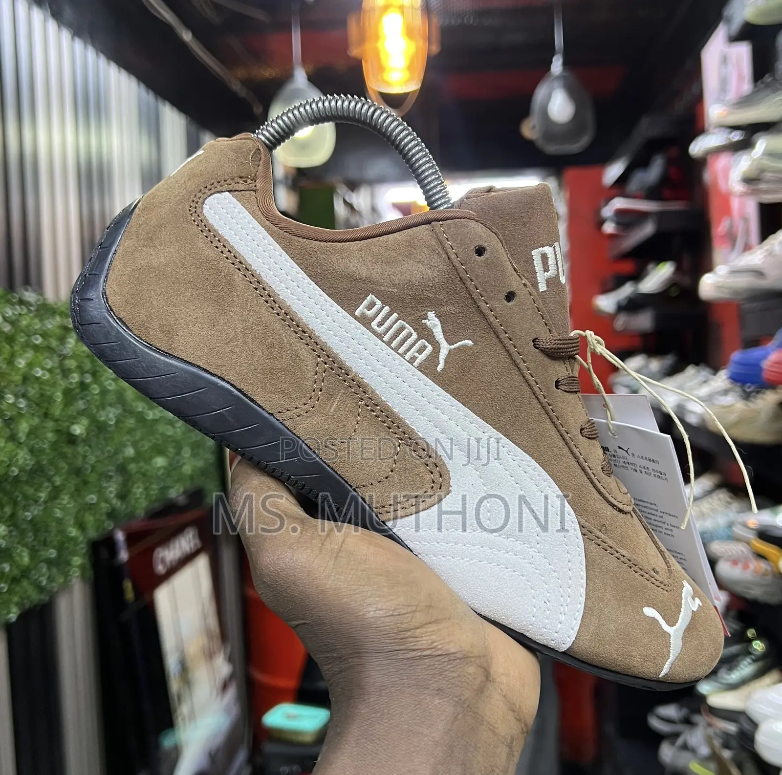 Puma Speedcat White Brown Sizes:38-45