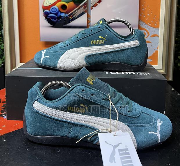 1st Quality Puma Speedcat Og White / Blue Sizes:38-45