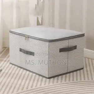 Large Capacity Collapsible Zipper Storage Box