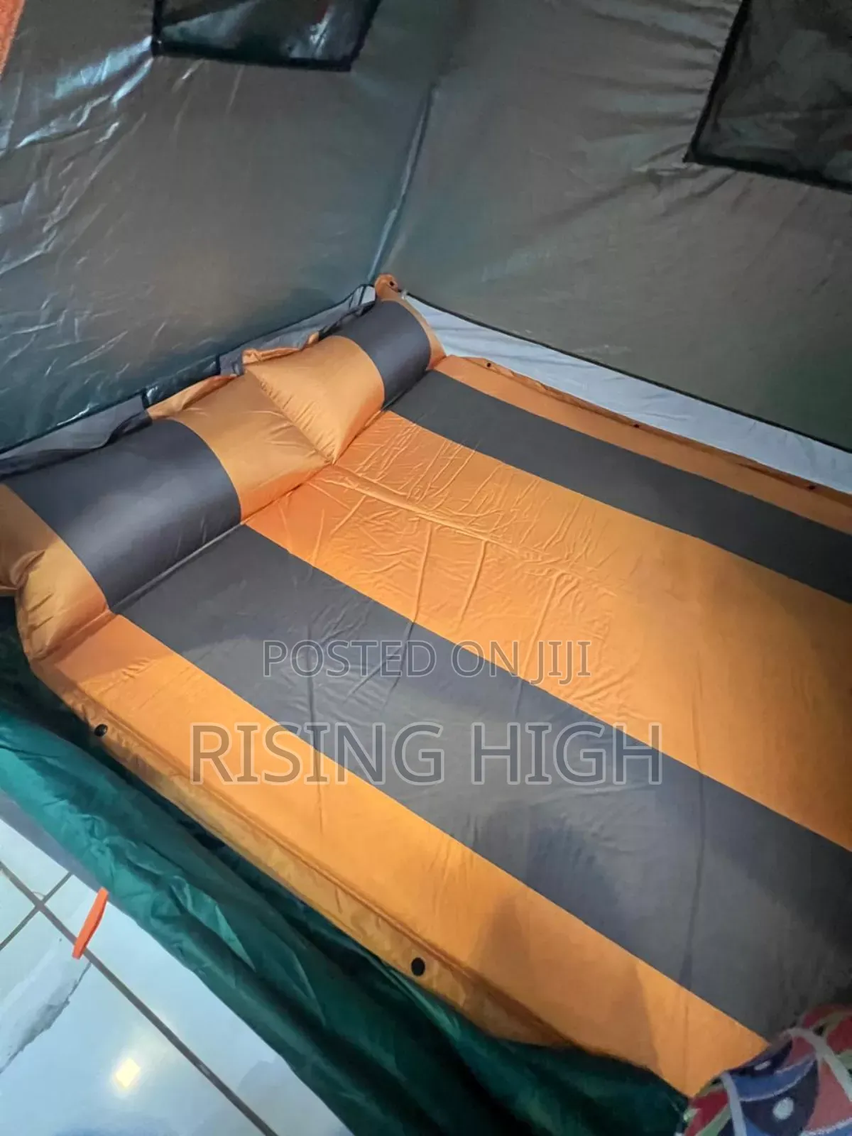 Quick Inflate Double Air Mattress