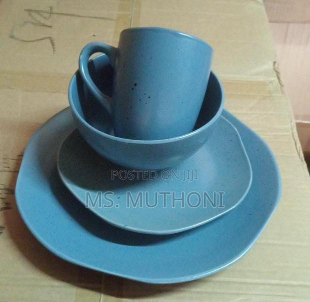 New 24pcs Heavy and High Qaulity Ceramic Dinner Set* - thumbnail 2