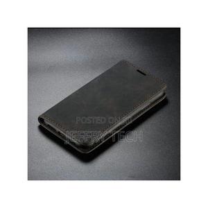 Wallet Black Retr Leather Flip Cover Case for Tecno Spark 10 - thumbnail 2