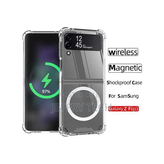 Magsafe Compatible Case Cover for Samsung Galaxy Z Flip4