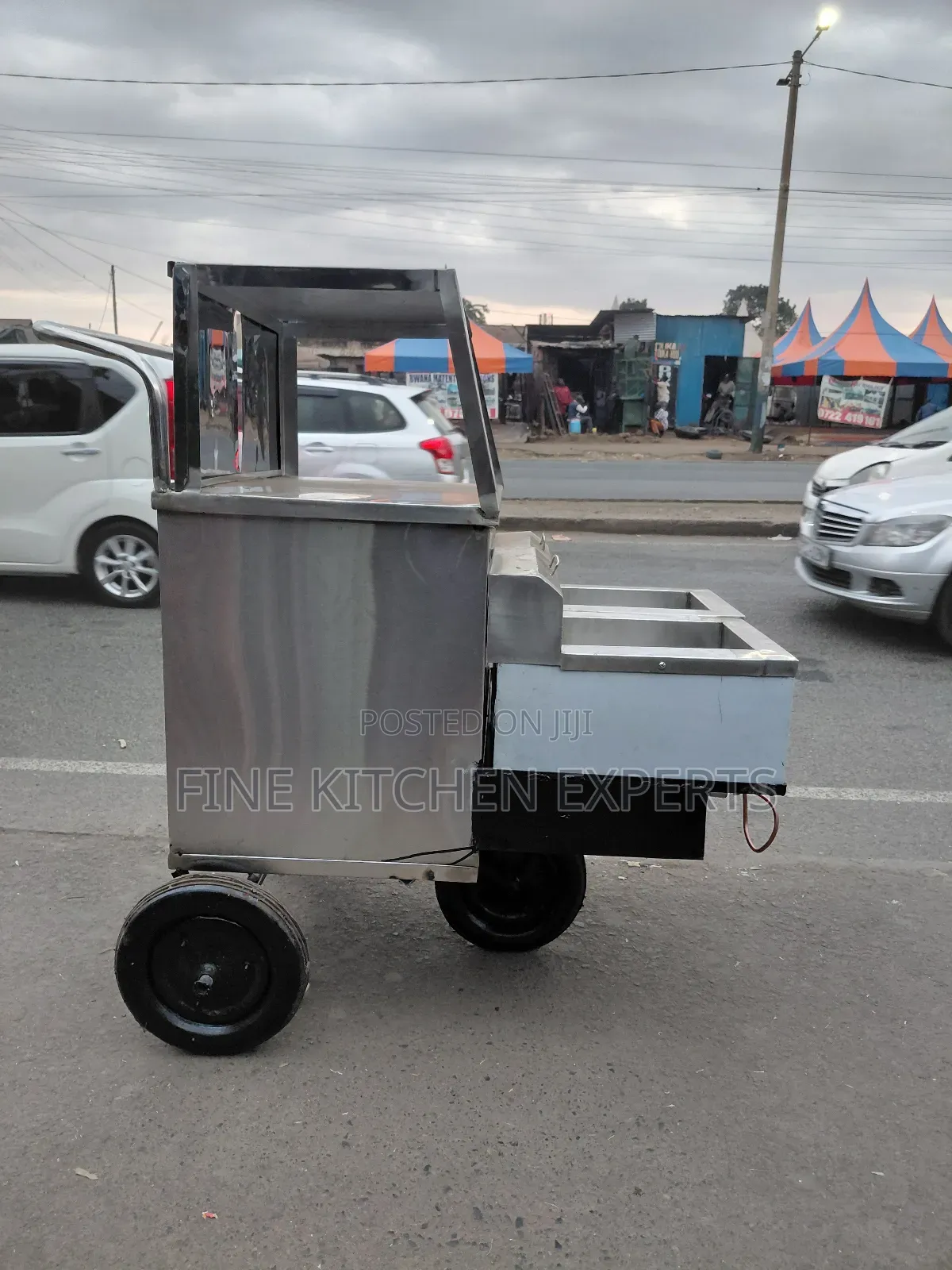 Cassava and Chips Trolley