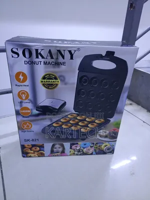 Sokany 12 Slots 1400w Sk-821 Donut Maker