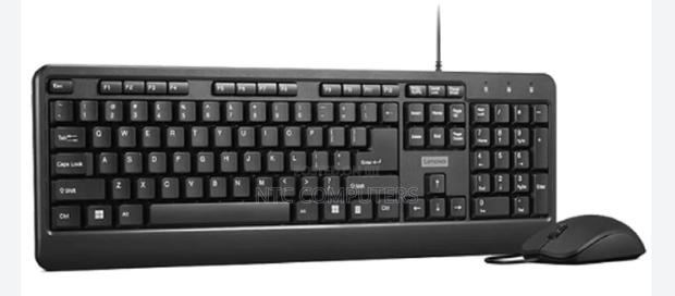 Lenovo 160 Wired Keyboard Mouse Combo - Gx31l52655