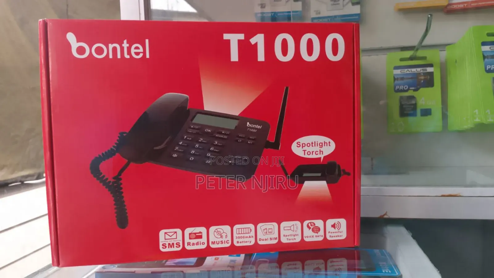 Bontel T1000 GSM Fixed Wireless Landline Desktop Phone