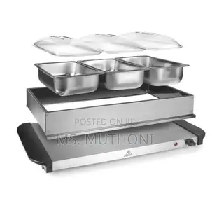 *2 in 1 Triple Electric Chaffing Dish