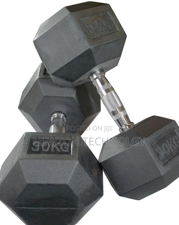Hexagon Dumbbells 30 KGS - main view