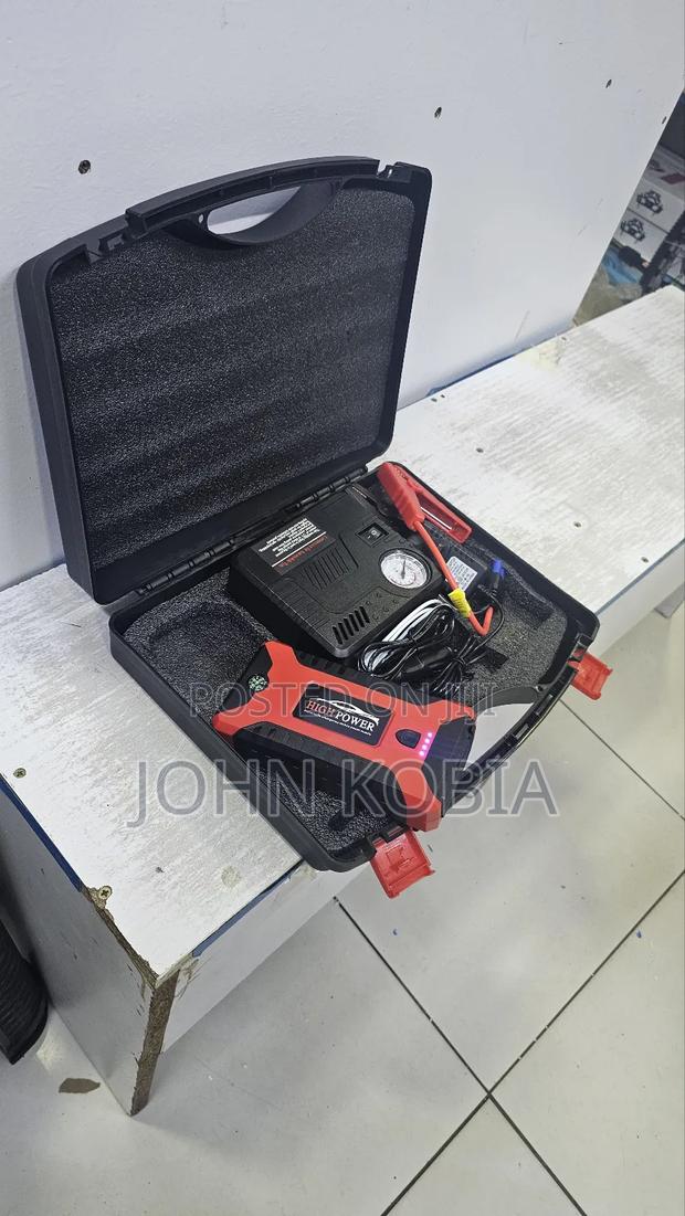 Car Jump Starter Kit With Compressor