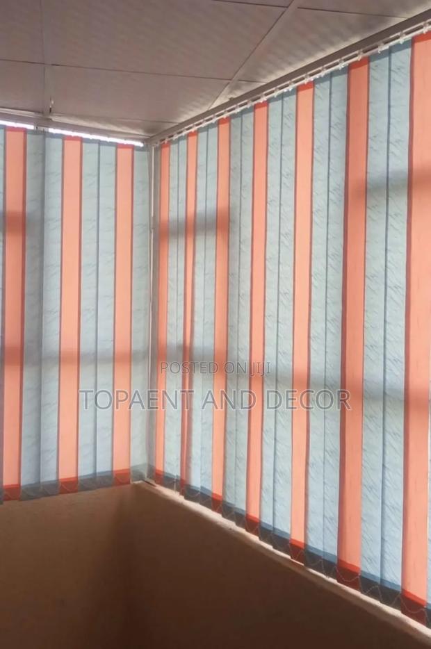 Kids Room Vertical Blinds Safe and Colourful