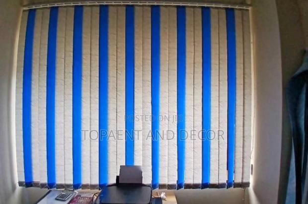 Vertical Window Blinds for Rentals Space and Airbnb - main view