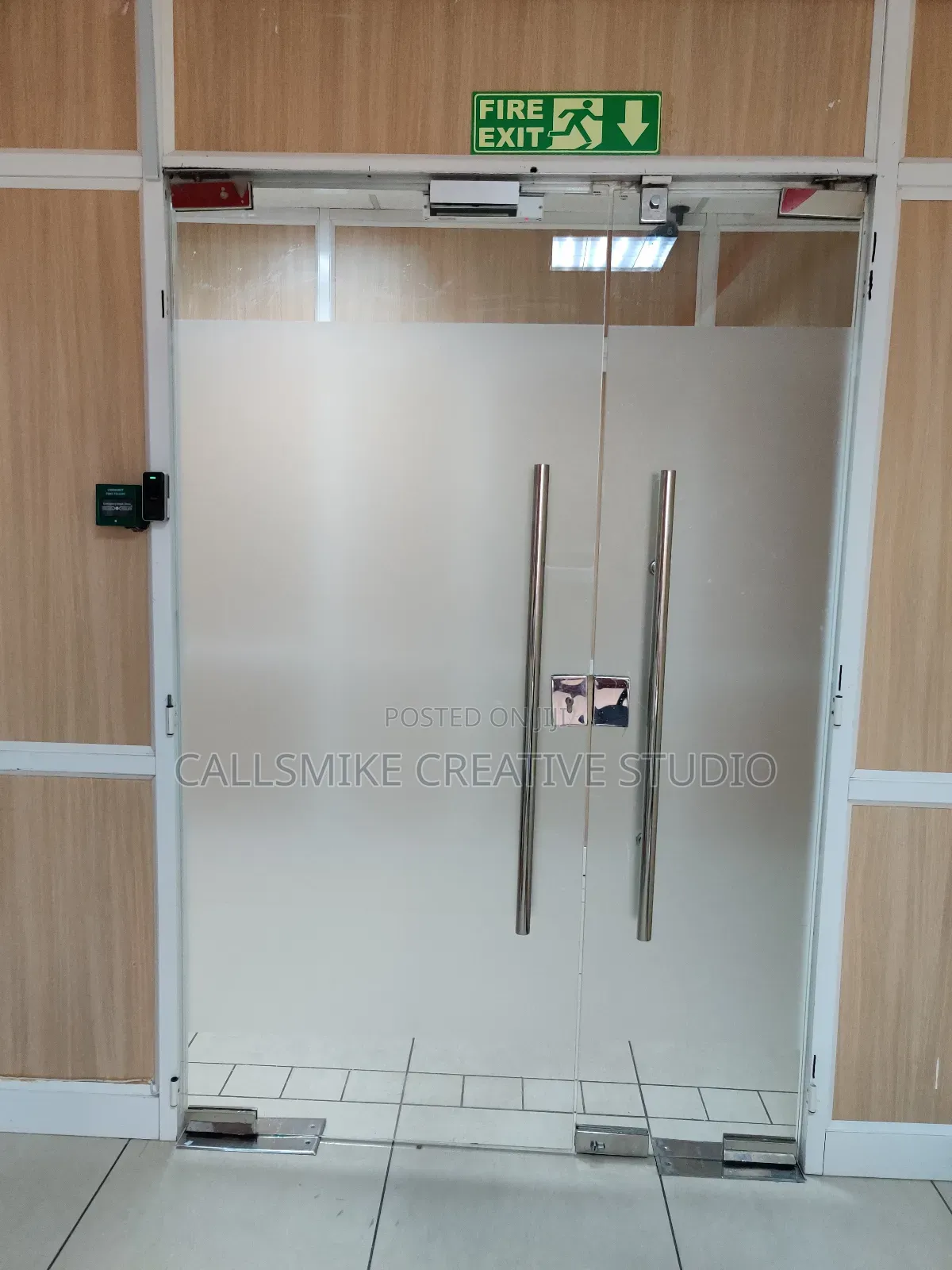 PVC Frosted Film Installation