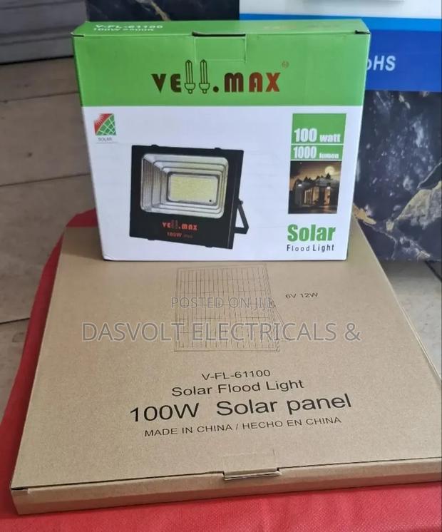 100w Solar Floodlight Velmax - main view