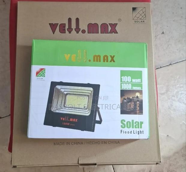 100w Solar Floodlight Velmax - thumbnail 2