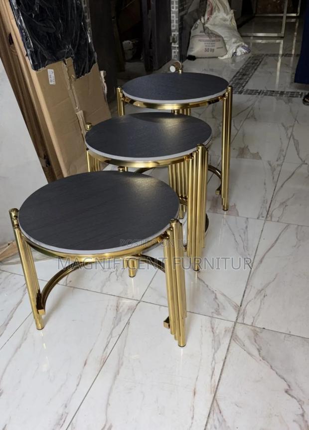 Smart Nesting Coffee Table Black - main view