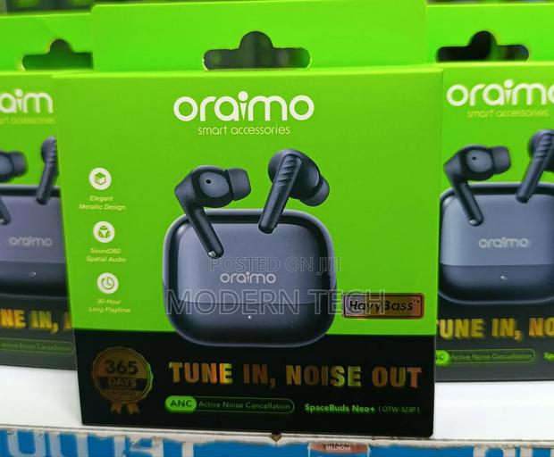 Oraimo Spacebuds Neo+ Anc Spatial Audio True Earphones - main view