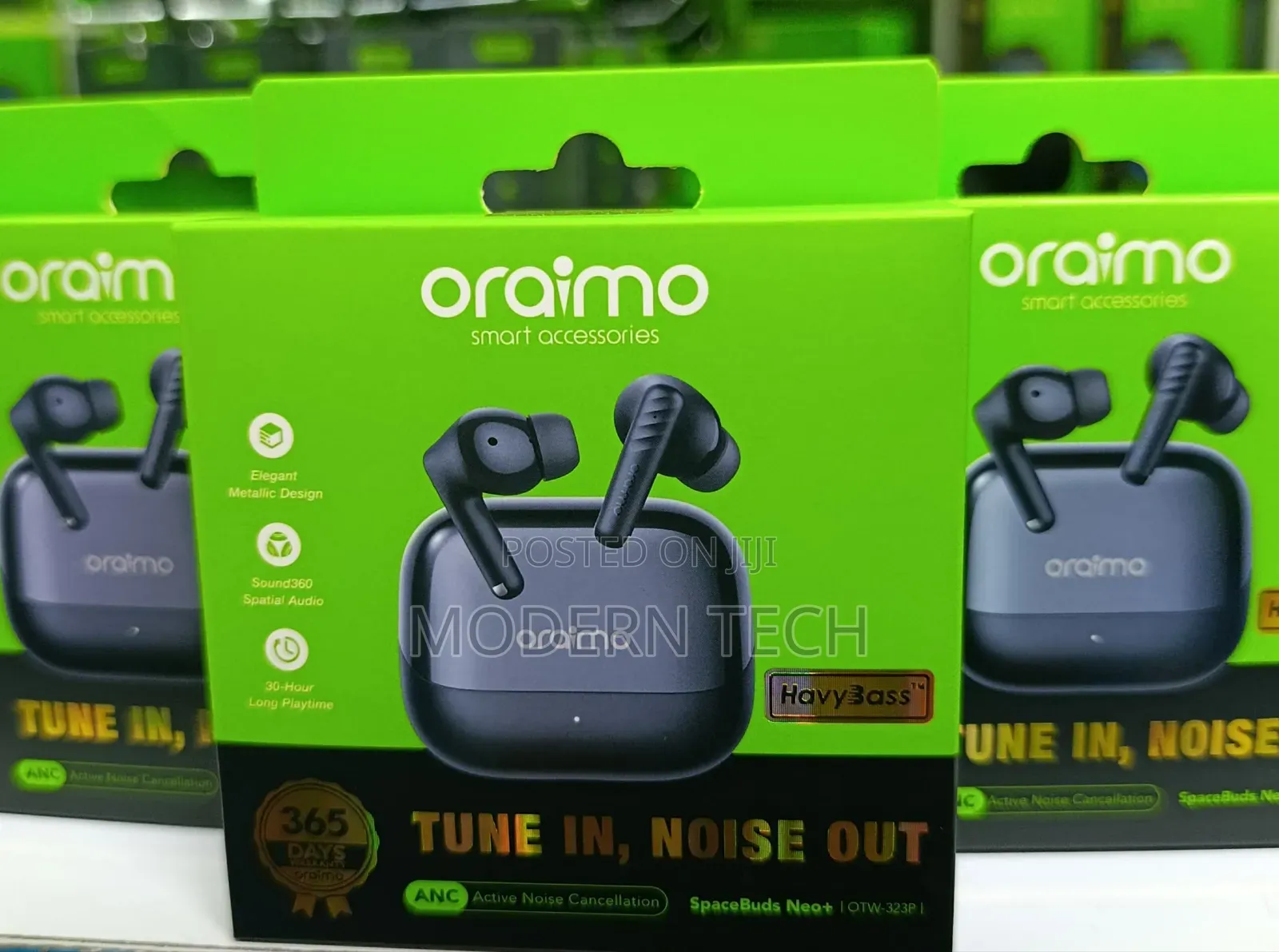 Oraimo Spacebuds Neo+ Anc True Wireless Earphones