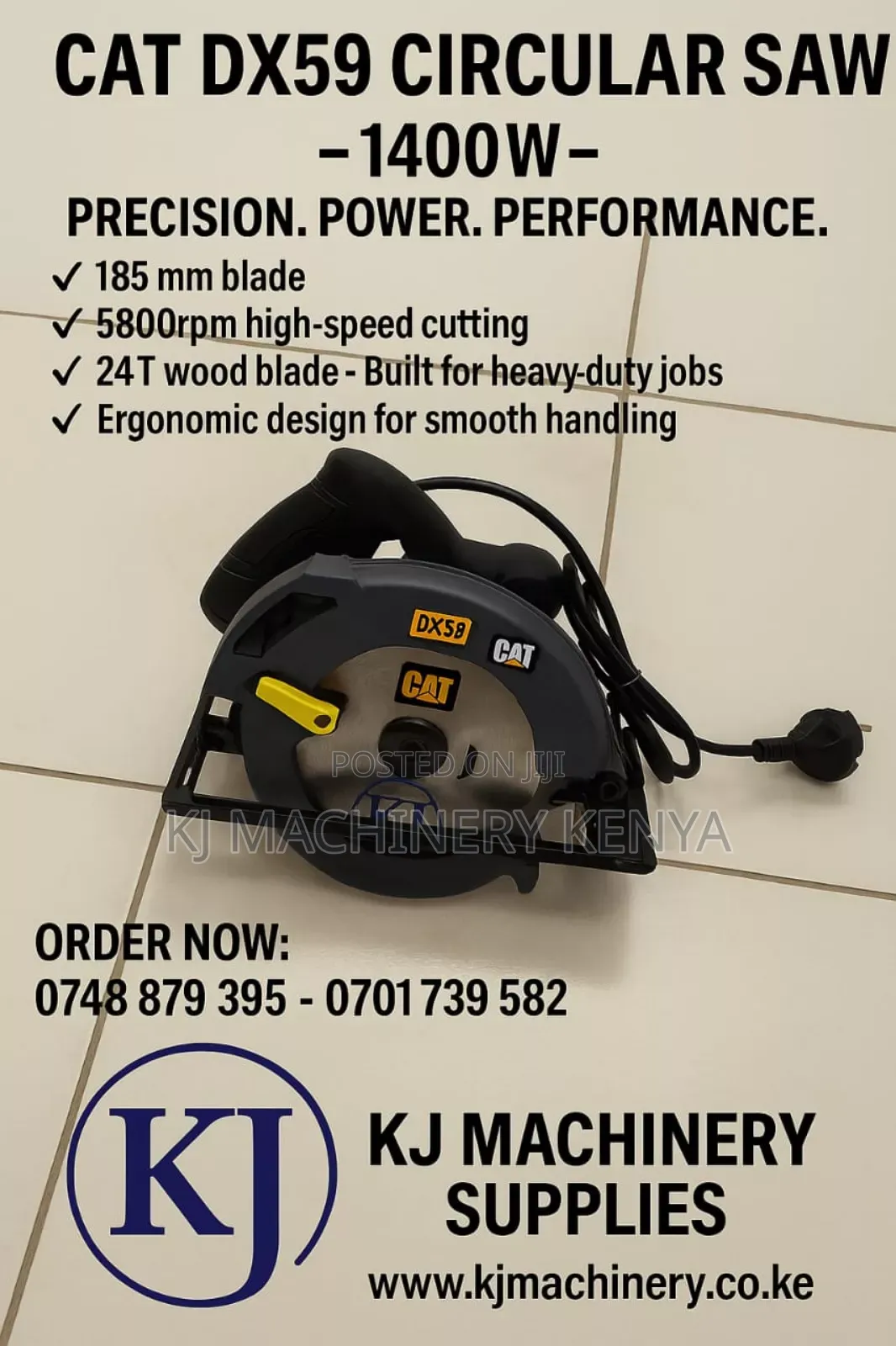 Cat Dx 59 Circular Saw