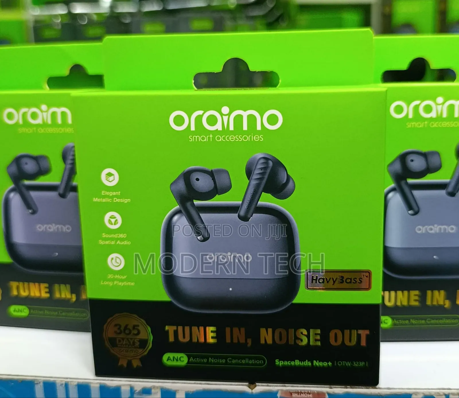 Oraimo Spacebuds Neo+ Anc Spatial Audio Wireless Earbuds