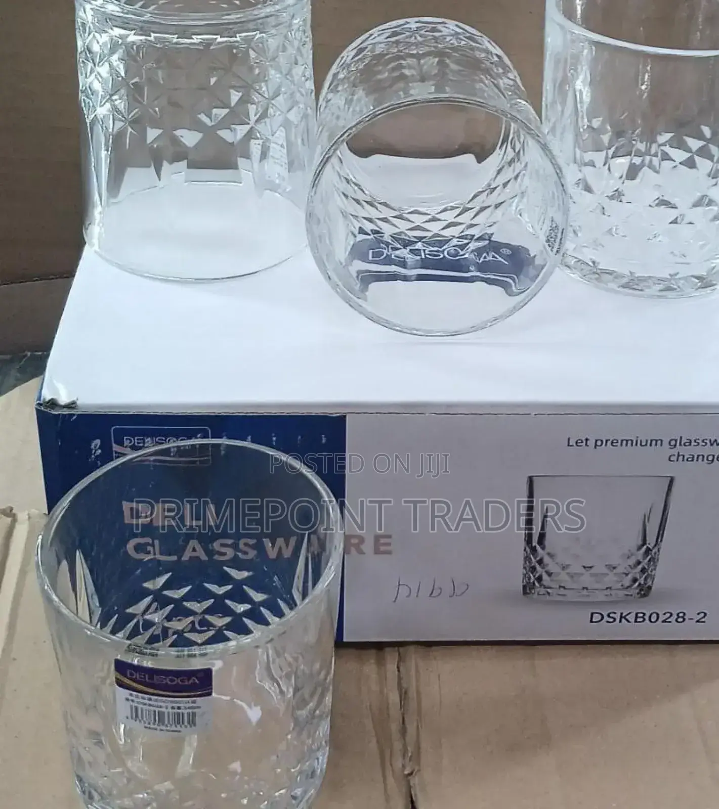 6-Piece Whisky Glass Set – Elegant and Durable Glass
