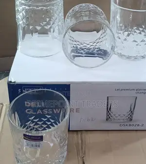 6-Piece Whisky Glass Set – Elegant and Durable Glass