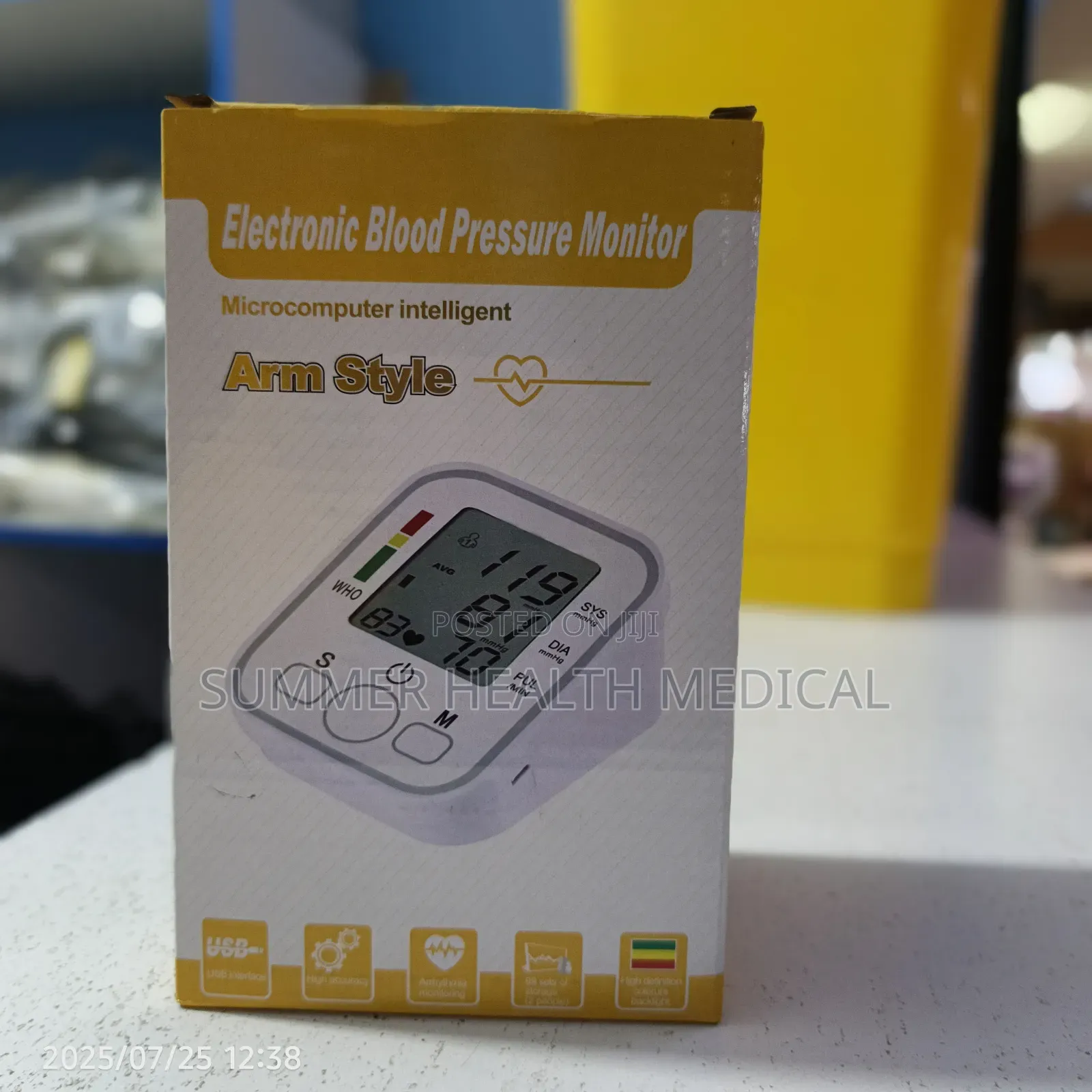 Jziki Blood Pressure Monitor//Bp Monitor//