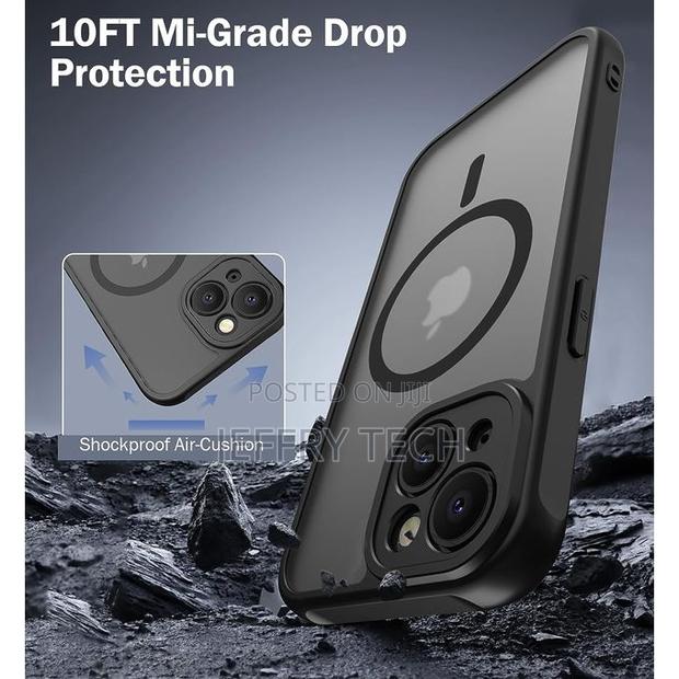 Premium Magnetic Case Cover Case for iPhone 14 - thumbnail 2