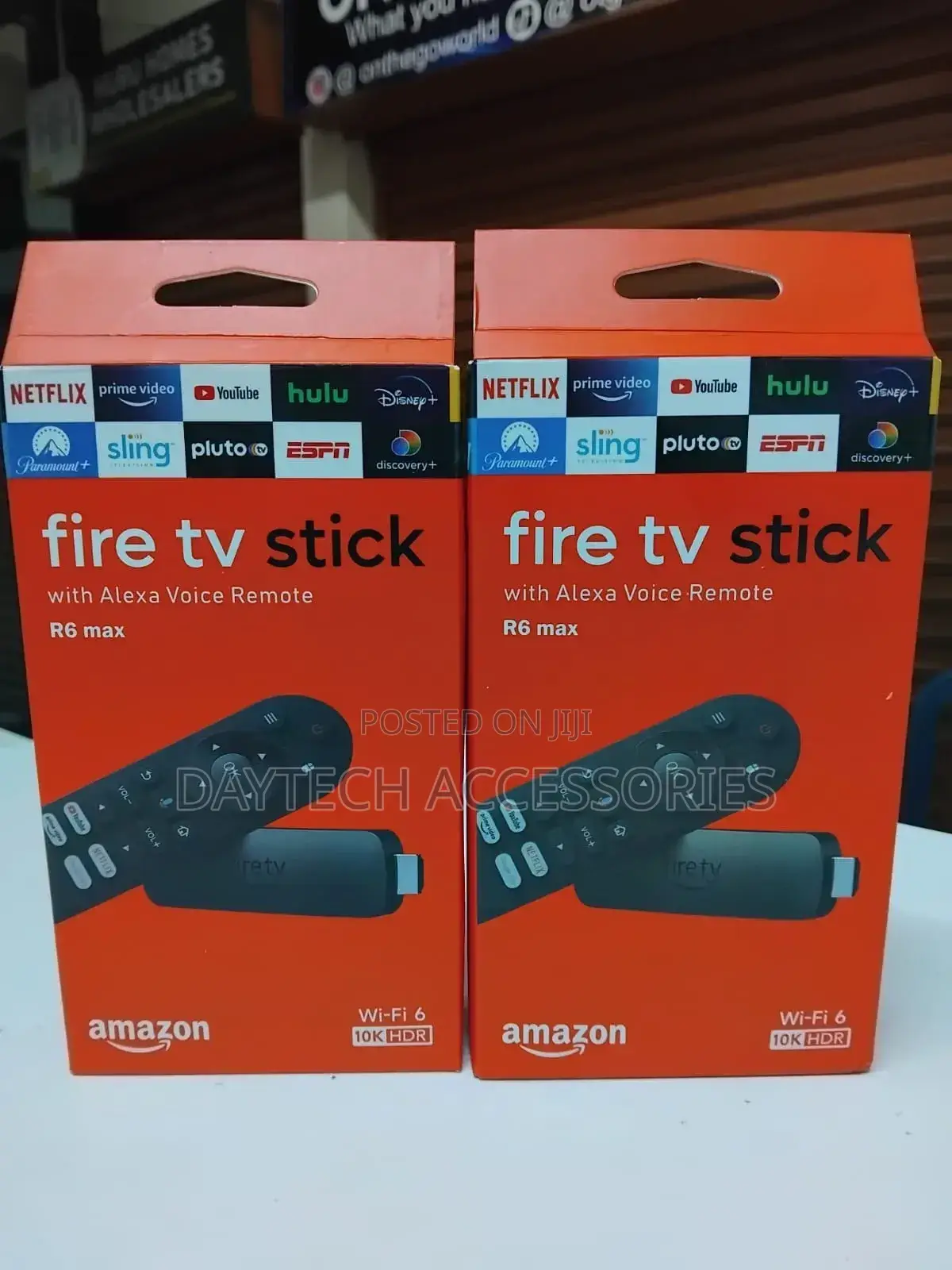 R6 Max" on the Amazon Fire Tv Stick