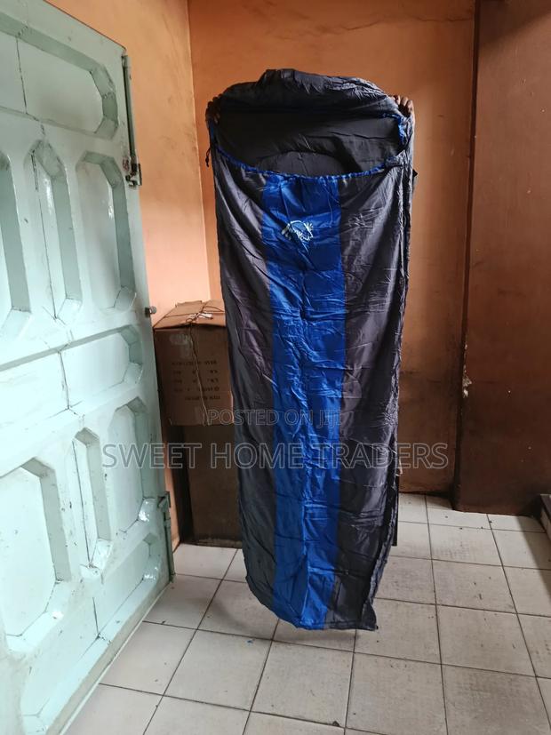 Grey-Blue Sleeping Bag - main view