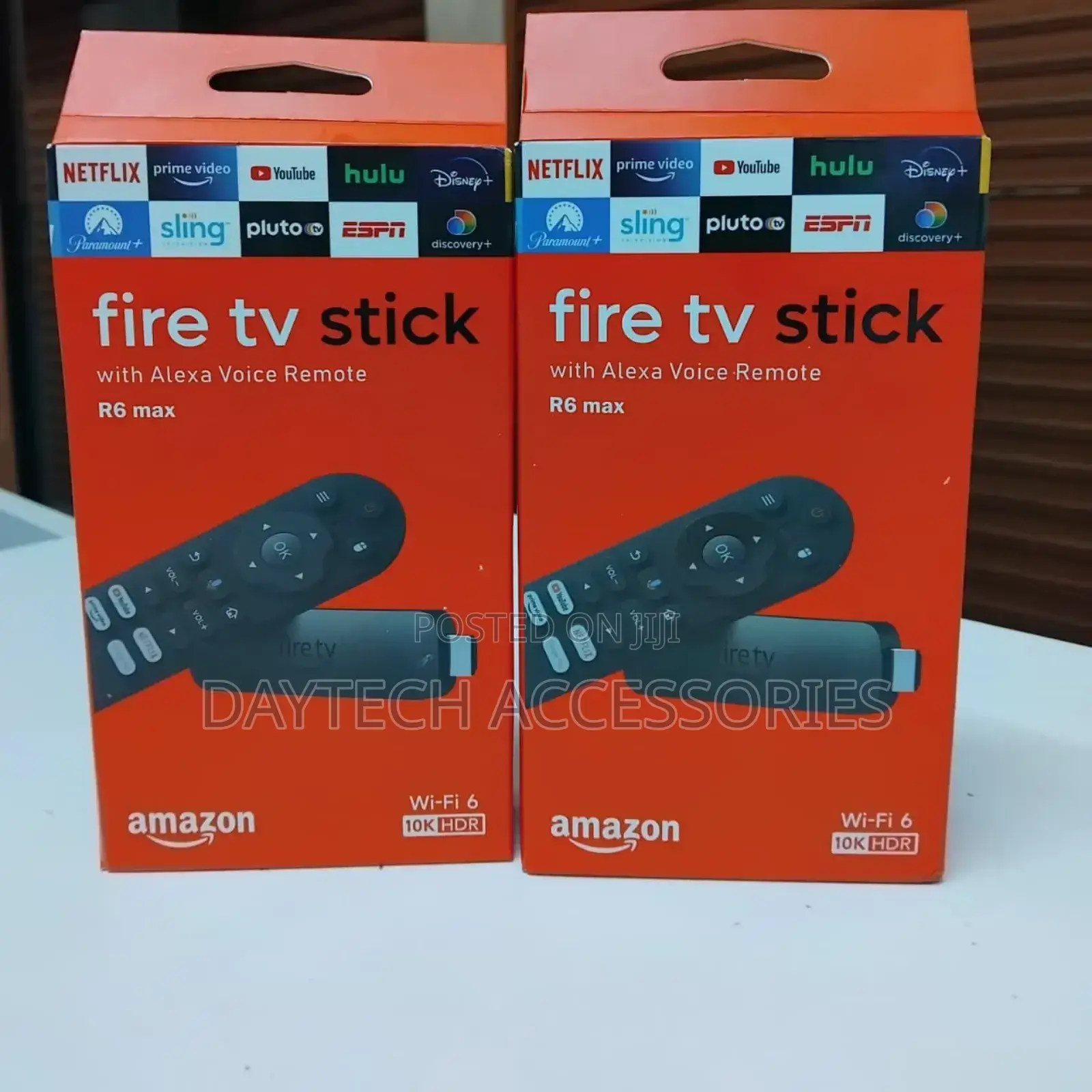 R6 Max" on the Amazon Fire Tv Stick