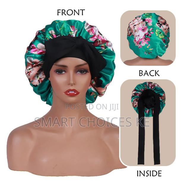 Quality Tie Back Sleeping Bonnets Available - thumbnail 2