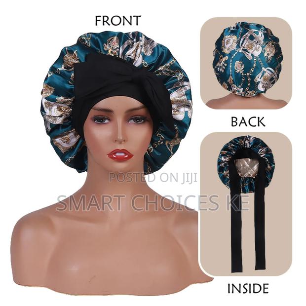 Quality Tie Back Sleeping Bonnets Available - thumbnail 3