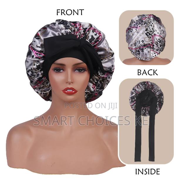 Quality Tie Back Sleeping Bonnets Available - thumbnail 5