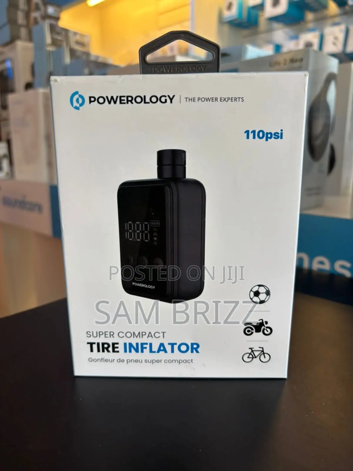 Powerology Super Compact Tire Inflator